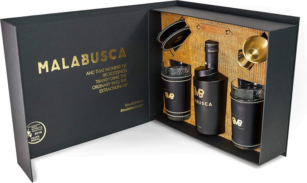 estuche gin malabusca